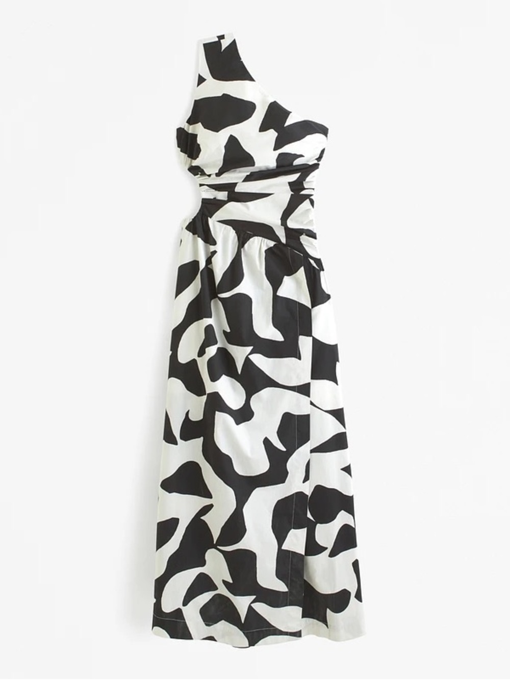 Abercrombie & Fitch One-Shoulder Maxi Dress